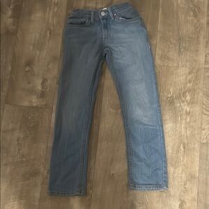 Dark Blue Skinny Jeans with Stretch